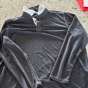 Gray Long Sleeve Shirt